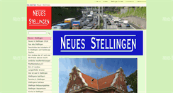 Desktop Screenshot of neues-stellingen.de