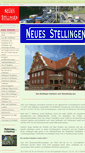 Mobile Screenshot of neues-stellingen.de