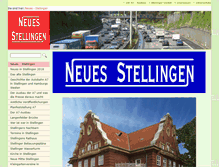 Tablet Screenshot of neues-stellingen.de